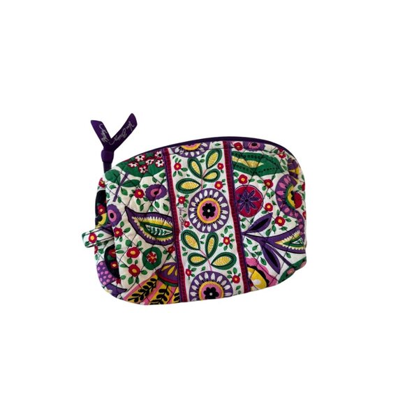 VERA BRADLEY Multicolor Floral Cosmetic Makeup Bag - Picture 7 of 7
